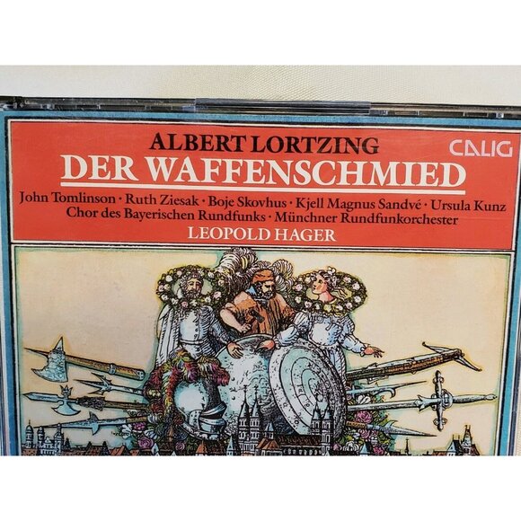 Albert Lortzing Der Waffenschmied German Comic Opera 2 CD Set Austria 1995 DDD - Picture 2 of 12